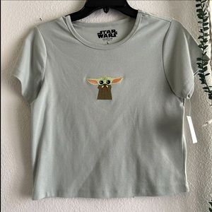 NWT Star Wars The Mandalorian Grogu Top
